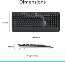 Load image into Gallery viewer, Logitech MK540 Advanced Wireless Keyboard