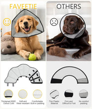 Load image into Gallery viewer, Faveetie Soft Cone for Dogs XL, Adjustable Cones, After Surgery Recovery, Soft Dog Cones for Large Dogs Prevent Collar for Pets Bite Licking Scratching Touching Help Dog Healing from Wound