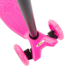 Load image into Gallery viewer, Auction Lil&#39; Rider Kids Scooter-Beginner Adjustable Height Handlebar, 3 LED Light-up Wheels, Kick Scooter-Fun Balance Riding Toy for Girls and Boys (Pink) (80-TK166610P)