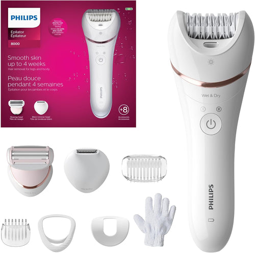 Philips Epilator Series 8000 Wet & Dry Epilator