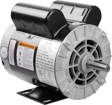 Load image into Gallery viewer, Auction VEVOR 2HP SPL Air Compressor Electric Motor, 115/230V, 15/7.5Amps, 56 Frame 3450RPM, 5/8&quot; Keyed Shaft, CW/CCW Rotation, 1.88&quot; Shaft Length for Air Compressors