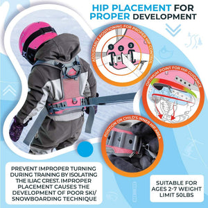 Sklon Ski and Snowboard Harness Trainer for Kids