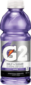 G2 Grape Sports Drink, 591 mL Bottles, 24 PACK