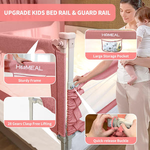 HOMEAL Bed Rail for Toddlers