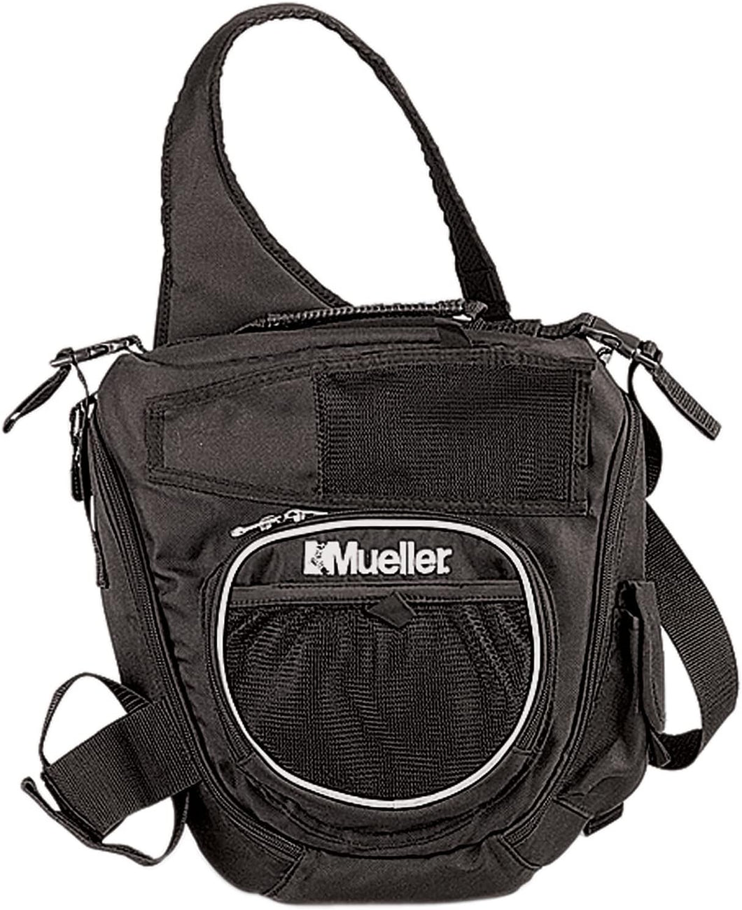 MUELLER Sports Medicine Athletic Trainer Kit Sling Bag, for Men and Women, Black, One Size