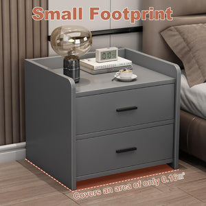 Small Grey Night Stand