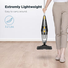 Load image into Gallery viewer, Eureka Home Lightweight Stick Vacuum Cleaner, Powerful Suction Corded Multi-Surfaces, 3-in-1 Handheld Vac, Blaze Black,NES212C