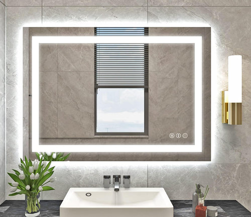28” LED Bathroom Mirror with Front and Backlit