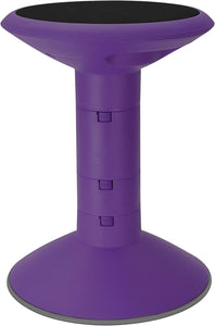 Storex Wiggle Stool – Active Flexible Seating for Classroom and Home Study, Adjustable 12-18 Inch Height, Storex Wiggle Stool – Active Flexible Seating for Classroom and Home Study, Adjustable 12-18 Inch Height, Violet