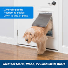 Load image into Gallery viewer, PetSafe Extreme Weather Pet Door, Plastic, Large