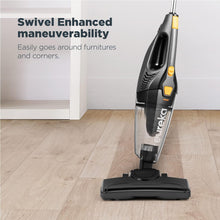 Load image into Gallery viewer, Eureka Home Lightweight Stick Vacuum Cleaner, Powerful Suction Corded Multi-Surfaces, 3-in-1 Handheld Vac, Blaze Black,NES212C