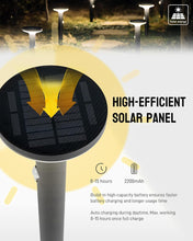 Load image into Gallery viewer, Solar Pathway Lights Outdoor Motion Sensor Landscape Lights Yoolax