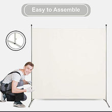 Load image into Gallery viewer, STEELAID Office Partition Room Divider Classroom and Dorm Privacy Screen 6 Ft Portable Partition Screen