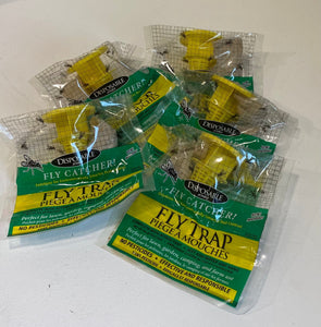 TRAPS IN SPRING 10pk Disposable Non Toxic Fly Traps