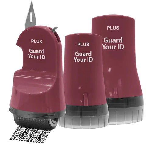 Guard Your ID Identity Protection Variety Kit (set of 3) - WINE RED