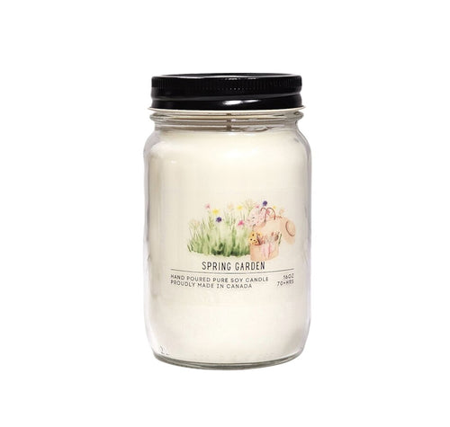 Serendipity Soy Candles Spring into Summer Collection 16 oz, SPRING GARDEN