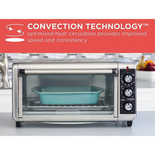 Load image into Gallery viewer, BLACK+DECKER TO3250XSB 8-Slice Extra Wide Convection Countertop Toaster Oven