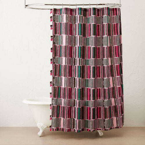 Sun in the Water Shower Curtain Berry Purple - Opalhouse™ designed with Jungalow