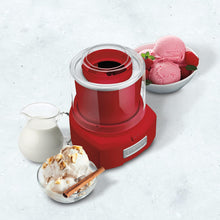 Load image into Gallery viewer, Cuisinart ICE-21RC Frozen Yogurt, Ice Cream and Sorbet Maker Red