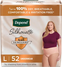 Load image into Gallery viewer, Depend Silhouette Adult Incontinence Underwear for Women