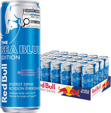 Load image into Gallery viewer, Red Bull Energy Drink, The Sea Blue Edition, 355ml (12 pack)