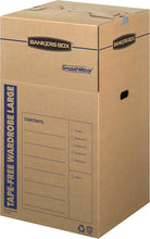 Load image into Gallery viewer, Bankers Box SmoothMove Tape-Free Boxes, 2 PACK Large 24.38”L x 24.38”W x 40.25”H, 2 Pack