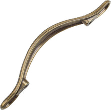 Load image into Gallery viewer, GlideRite Hardware 4554-AB-10 Beaded Cabinet Pull, 10 Pack, 3&quot;, Antique Brass