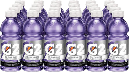 G2 Grape Sports Drink, 591 mL Bottles, 24 PACK