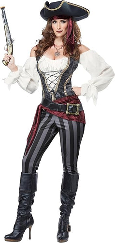 Adult Women's Brazen Buccaneer Costume XL