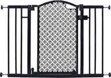 Load image into Gallery viewer, Auction Summer Infant Modern Home Safety Baby Gate, Fits Openings 28-42” Wide, Gray Metal and Plastic, For Doorways and Stairways, 30” Tall Walk-Through Baby and Pet Gate