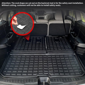 powoq Floor Mats Compatible with 2016-2022 Honda Pilot