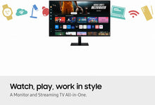 Load image into Gallery viewer, Samsung - M70D 32&quot; LED 4K UHD 60Hz 4ms Smart Monitor with HDR 10 (HDMI, USB) - Black