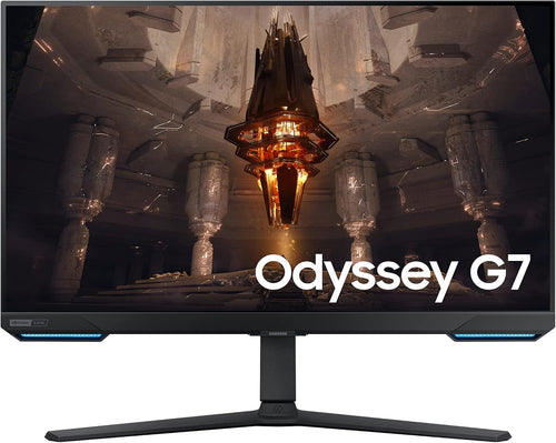 SAMSUNG Odyssey G70B Series 32-Inch 4K UHD Gaming Monitor, IPS Panel, 144Hz, 1ms, HDR 400, G-Sync and FreeSync Premium Pro Compatible, Ultrawide Game View (LS32BG702ENXGO)