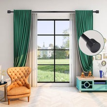 Load image into Gallery viewer, Heavy Duty Adjustable Curtain Rod for Windows 48 to 84