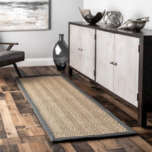 Load image into Gallery viewer, 2 X 3 (ft) nuLOOM Larnaca Dark Gray Indoor Solid Area Rug