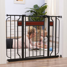 Load image into Gallery viewer, Regalo Home Accents Metal Walk-Through Safety Gate, Black