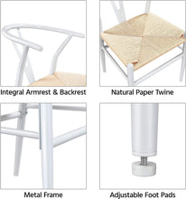 Load image into Gallery viewer, Yaheetech Weave Dining Chairs (Set of 2)