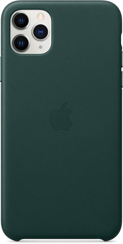 Apple iPhone 11 Pro Max Leather Case - Forest Green