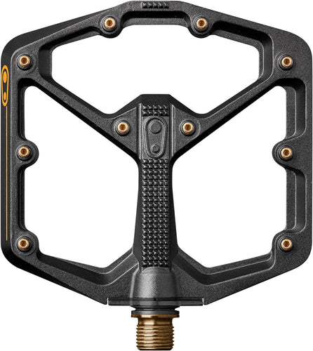 Crankbrothers Stamp Flat BMX/MTB Bike Pedal - Platform Bicycle Pedal, Minimal Profile, Adjustable Grip