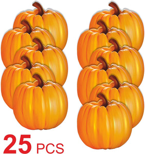 Elite Holiday Products 25 Thanksgiving Pumpkin Placemats