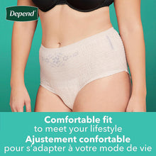 Load image into Gallery viewer, 80CT SMALL Depend Fresh Protection Adult Incontinence Underwear for Women