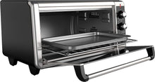 Load image into Gallery viewer, BLACK+DECKER TO3250XSB 8-Slice Extra Wide Convection Countertop Toaster Oven