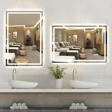 Load image into Gallery viewer, DURASPACE 60 x 20 inch Led Bathroom Mirror with Frontlit and Backlit, Dimmable, Anti-Fog, with Memory