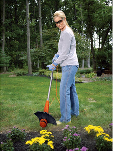 BLACK+DECKER Corded String Trimmer with Auto Feed, 4.4 Amp Motor, Edge Guide, 13-Inch (ST7700-CA)