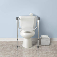 Load image into Gallery viewer, Medline Toilet Safety Rails, Safety Frame for Toilet with Easy Installation