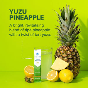 Liquid I.V. Energy Multiplier Energy Powder Packet Drink Mix, Yuzu Pineapple, 14 Ct