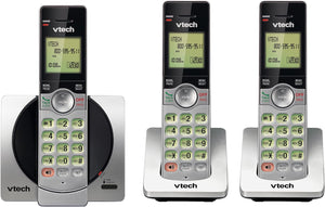 VTech DECT 6.0 Three Handset Cordless Phone with CID