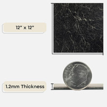 Load image into Gallery viewer, Achim Home Furnishings Nexus Vinyl Tile, Marble Black