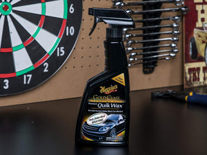 Meguiar's Gold Class Carnauba Plus Premium Quik Wax Spray - G7716C, Black/Yellow