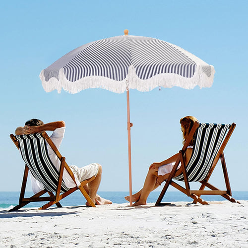 Phi Villa 7ft Patio Beach Tassel Umbrella